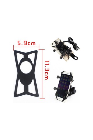 Knmaster Ram Mount / X-Grip Telefon Tutucu Lastik
