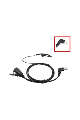 Powertech Kirisun - Motorola Uyumlu Kulak İçi Telsiz Kulaklığı