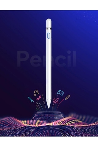 Apple Uyumlu iPad, 10.2 8.nesil Özel Stylus Kalem Çizim Ve Tasarım Kalemi