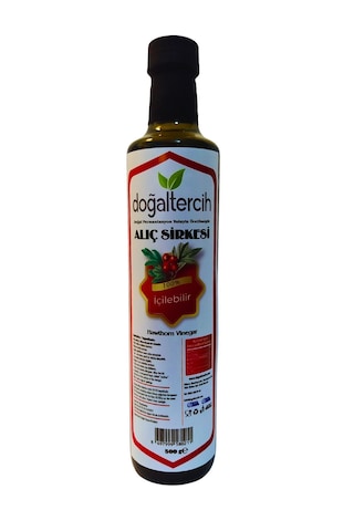 Doğaltercih İçilebilir Doğal Fermantasyon Alıç Sirkesi 500 Ml