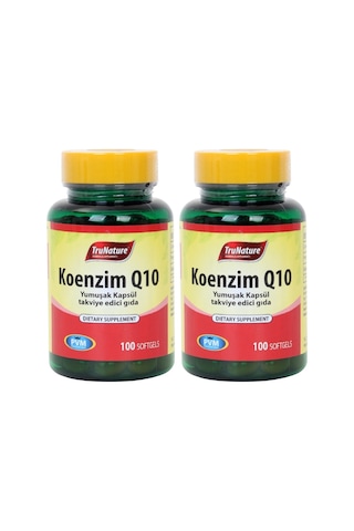 Trunature Coenzyme Q10 Royal Jelly Omega 3 2X100 Softgel Koenzim