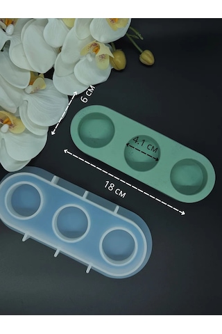 Galinacandles Alçı İçin Silikon Kalıp Klyapka Mumluk 309289783