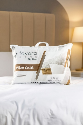 Favora Microfiber Yastık 50x70 Cm Beyaz