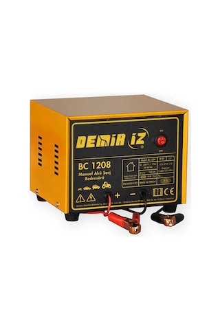 Bc1208 Demiriz Tek Akü Şarj Cihazı 8a Redresörü Çıkış Sigortalı