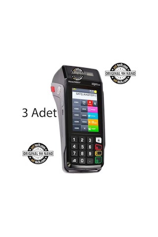 İngenico Move 5000f Yazar Kasa Pos Dokunmatik 9h Nano Ekran Koruyucu 3'lü Set