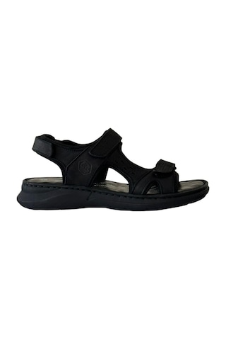 Forelli 40526 Bruce-g Erkek Sandalet 40526-G-R1627 Siyah Nubuk
