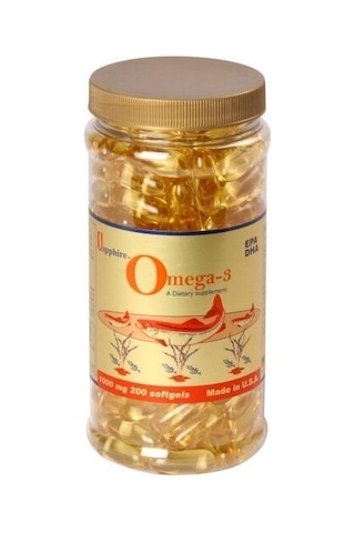 Sapphire Omega-3 1000 Mg Softgel 200 Yumuşak Kapsül