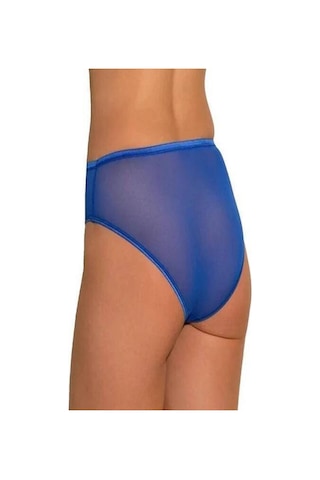 Venlisa Dantelli Şerit Detaylı String Külot Mavi