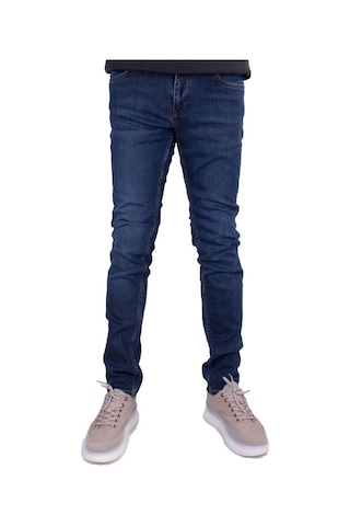 Twister Panama 750-01 Lacivert Düşük Bel Dar Paça Erkek Jeans Pantolon 001