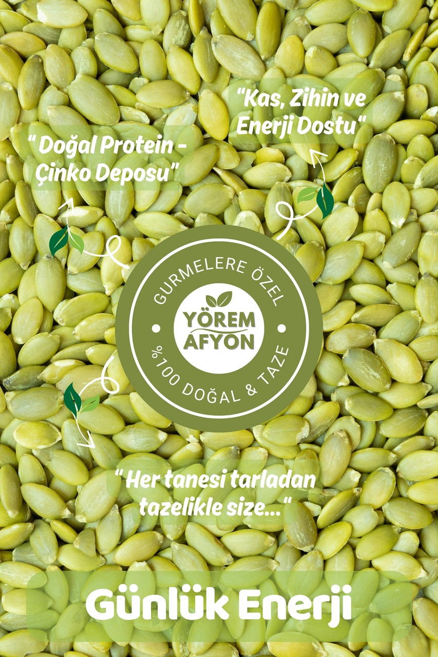 Yörem Afyon Gün Boyu Doğal Enerji Seti Ay Çekirdeği İçi Gojiberry ve Kabak Çekirdeği İçi Avantajlı Set 290 G