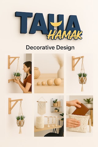 Makrome Çubuğu Ham Ahşap 100 Cm. Uzunluk 10 Mm. Çap 3 Adet