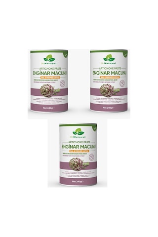 Dr. Natural Enginar Macunu Pekmez ve Bal Katkılı Bitkisel Macun 3 x 240 G