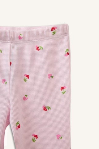 Defacto Meyve Baskılı Waffle Tayt Kız Bebek H3006a526sppn671 Pembe-pn671