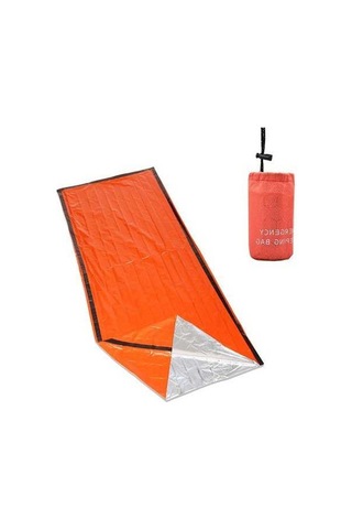 Pazly Acil Uyku Tulumu - Dayanıklı Pe Malzeme, Isıtıcı, Renkli Düdüklü Torba Çok Renkli