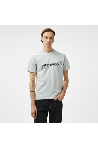 The Kooples Erkek Gri T-shırt Mavi