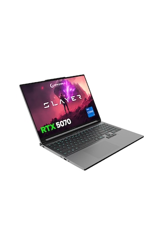 Game Garaj Slayer X7T-5070-C2 i7-14650HX 32 GB 1 TB RTX5070 16" Free Dos Dizüstü Bilgisayar