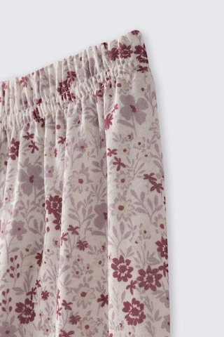 Panço Çiçek Desenli Ekru Kız Çocuk Tayt 2521gb12013 Ekru