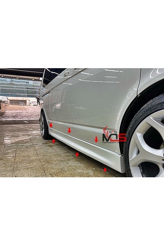 Vw Transporter T6 Uzun Şase Marşpiyel Sağ Sol Takım Fiberglass