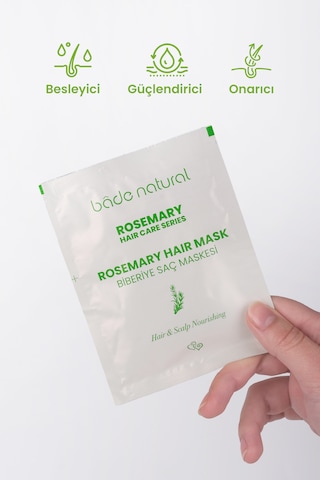 Bade Natural Biberiye Saç Maskesi 4 x 25 ML