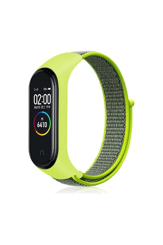 Ekılıf - Xiaomi Mi Band 5 Uyumlu - Kordon Hasır Kordon - Krd-03 - No5 - T13906