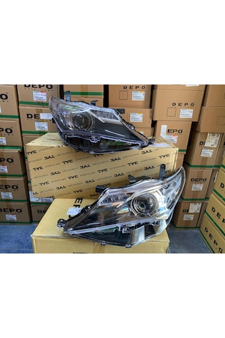 Toyota Auris 2013-2015 Arası Tyc Marka Ledli Sağ Ve Sol Far Takım 81130-02j61 / 81170-02j61
