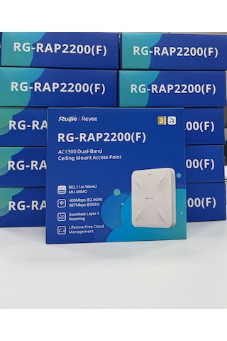 Kutulu Ruijie Reyee Rg-rap2200 F Ac1300 Dual -band Access Point