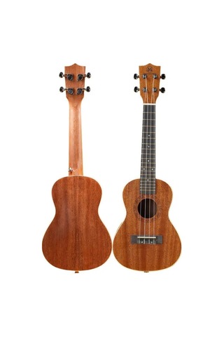 Maxword Mu-24 Pro Yüksek Kaliteli Maun Concert Ukulele Seti
