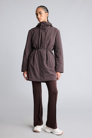 Defacto Beli Büzgülü Regular Fit Kapüşonlu Parka H6148ax26aubn192 Kahve-bn192