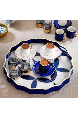 Schafer Aria Tepsi 1 Parça-lacivert01 Lacivert