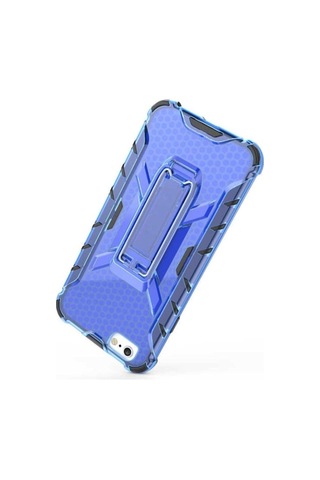 Apple Uyumlu iPhone 6 Kılıf Zore Klik Silikon Mavi