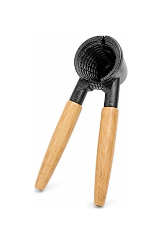 Döküm Ceviz Kıracağı Bambu Saplı Ergonomik Yaylı Manuel Ceviz Ve Fındık Kıracağı