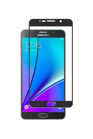 Samsung Uyumlu Galaxy Note 5 Fiber Nano Kırılmaz Ekran Koruyucu