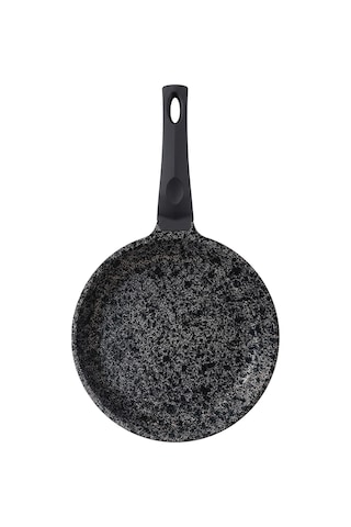 Elit Siyah 2 Parça Alüminyum Döküm 20-24 Cm Çizilmez Tava Seti