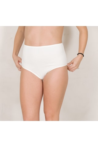 Kadın Beyaz Maxi Bato Külot 3'lü Paket 246-3b Beyaz