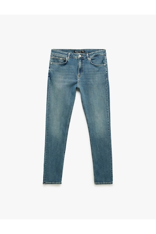 Koton Pamuklu Normal Bel Super Skinny Fit Jean Pantolon - Justin Jean Orta İndigo 6wam40027nd İndigo