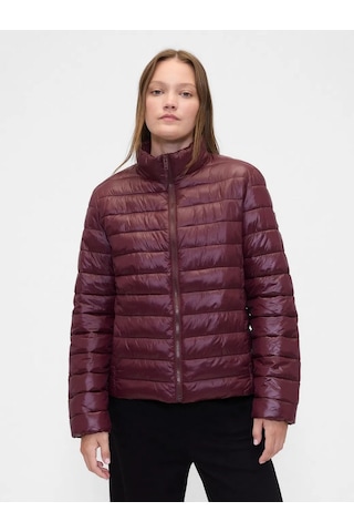Gap 791284002 V-frch Logo Lw Puffer Jkt Kadın Mont Kırmızı