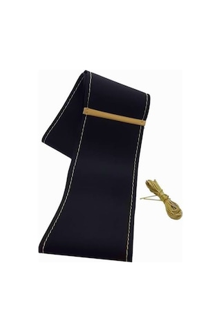 Opel Astra H Dikmeli Direksiyon Kılıfı Alkantra Bej Yüzüklü