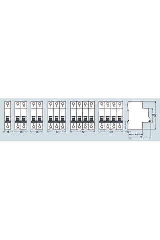 Siemens 5sl6320-7ya 3 Fazlı 20a C Tipi yavaş Karakterli 6ka Oto