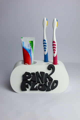 Pink Floyd - Dekoratif Diş Fırçalık Beyaz