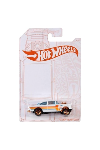 Hot Wheels "Inci" Ve Krom Kaplama Araçlar 55 Bel Air Gasser Gjw
