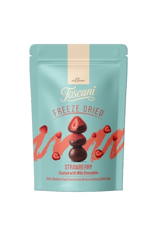 Toscanı Freeze Dondurulmus Çılek Sütlü 60 G