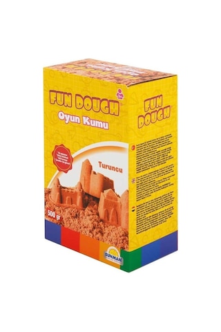 Fun Dough Kinetik Kum 500 Gr. Turuncu Kum Oyuncak Şekiller