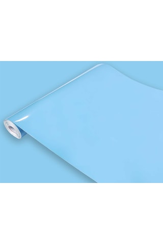 D-c-fix 176-0506 Düz Parlak Bebek Mavi Kendinden Yapışkanlı Folyo 45 Cm X 1 Mt