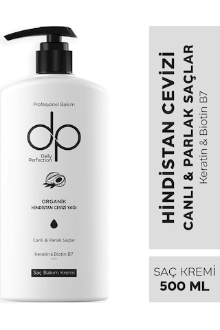Dp Daily Perfection Şampuan Pamuk Sütü 800 ML & Saç Kremi Hindistan Cevizi 500 ML