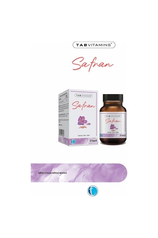 Tabvitamins Safran 50 Mg 30 Kapsül