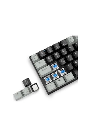 Mini T9 Mekanik Oyuncu Klavyesi Blue Switch Türkçe Mekanik Oyun Klavyesi