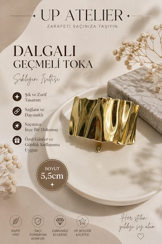 Trend Çelik Dalgalı Model Toka Altın