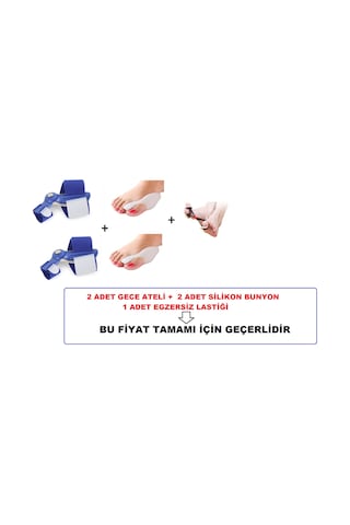Halluks Valgus Gece Ateli Hallux Valgus Düzeltici Tedavi Ayak Set