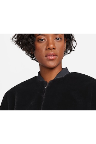 Nike Clothing Jacket W Sportswear Çift Taraflı Ceket Siyah