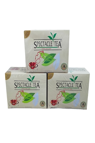 Spectacle Tea Gözlük Sallama Poşet Çay 1 Paket 100 Adetlik %100 Seylan Tea